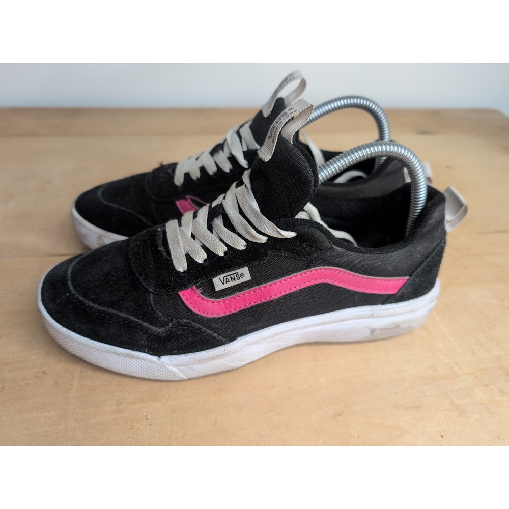 Vans Range EXP Sneaker - Kids' Youth Size 6 Black And Pink